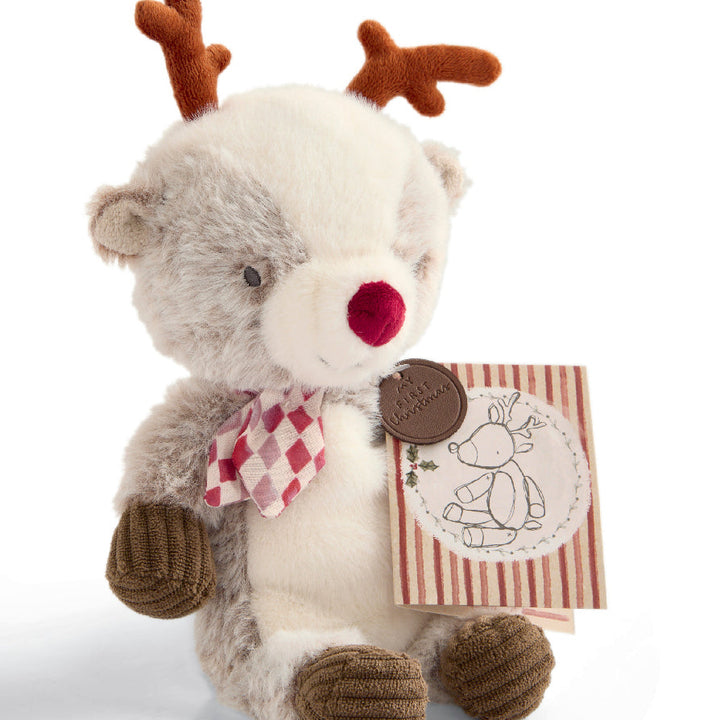 Mamas & Papas - Christmas Soft Toy - Dash Reindeer