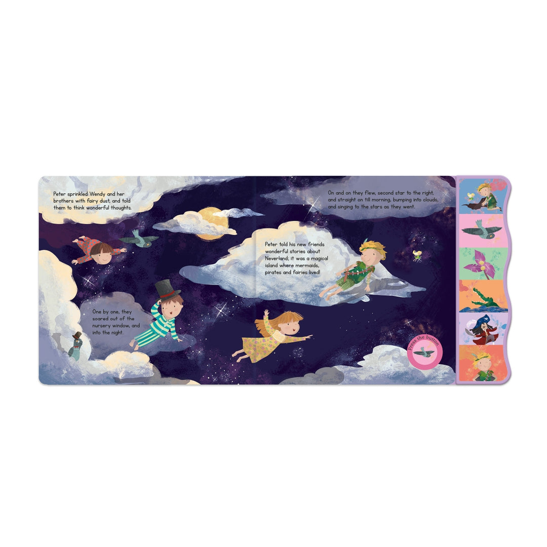 6 Button Sound Book - Peter Pan Fairy Tale
