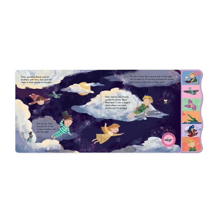 6 Button Sound Book - Peter Pan Fairy Tale