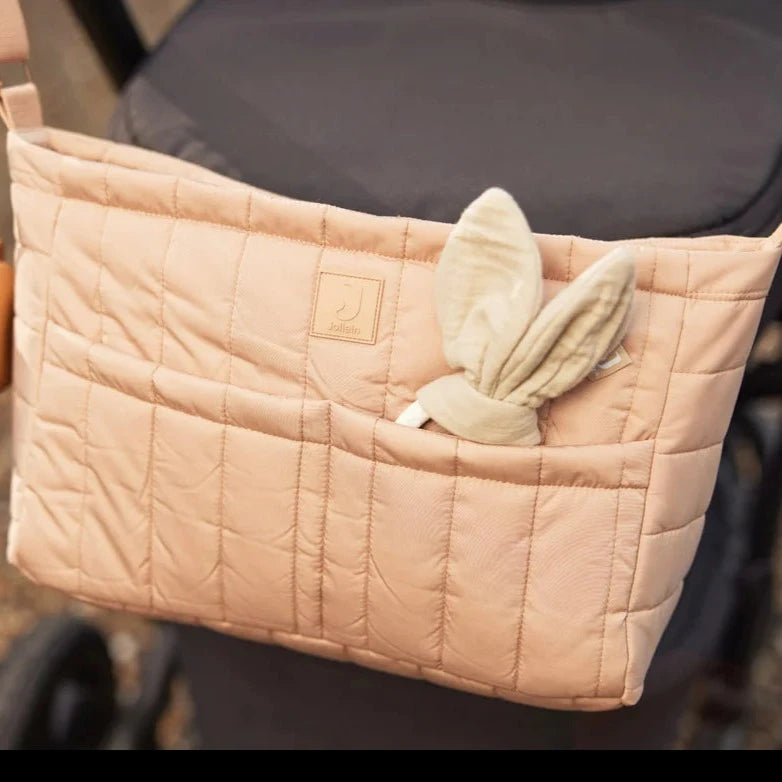 Jollein -Stroller Organiser - Puffed - Biscuit