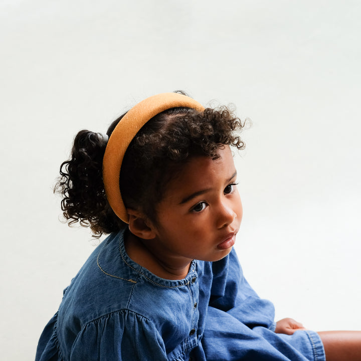 Mimi & Lula - Alice Band - Mustard Cord - Mabel & Fox