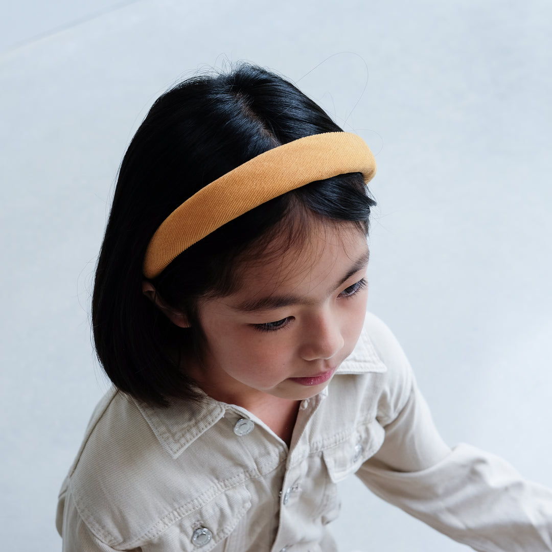 Mimi & Lula - Alice Band - Mustard Cord - Mabel & Fox