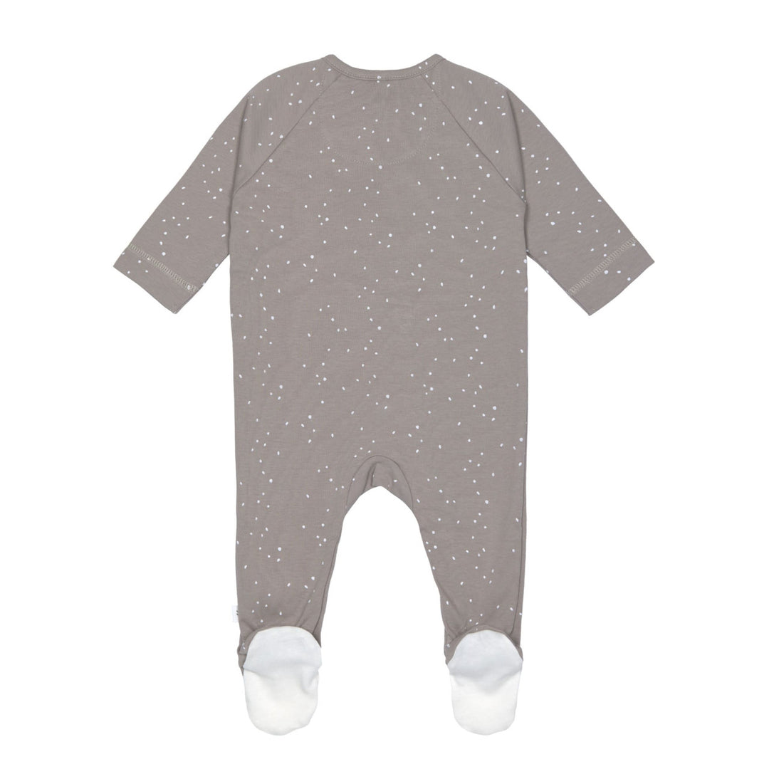 Lassig - Pyjamas With Feet - Sprinkle - Taupe