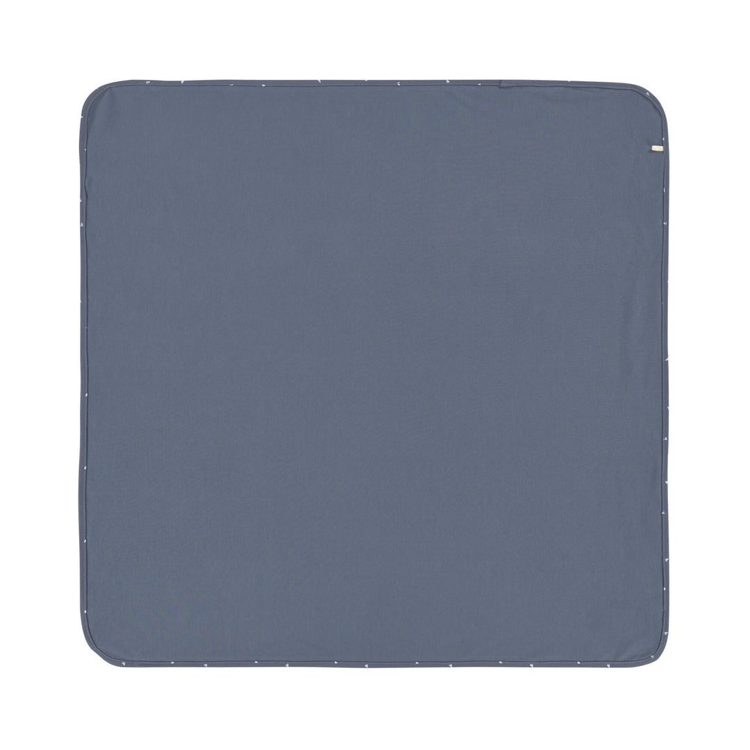 Lassig -Interlock Blanket - Triangle Blue