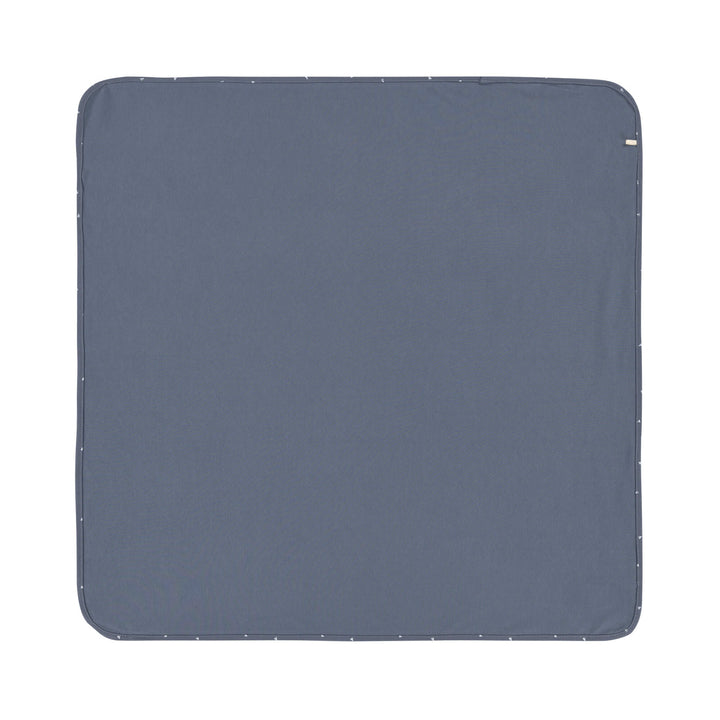 Lassig -Interlock Blanket - Triangle Blue