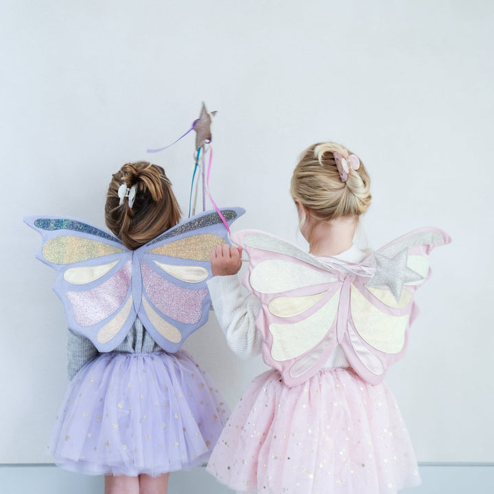 Mimi & Lula - Emmelina Fairy Wings - Pink - Mabel & Fox