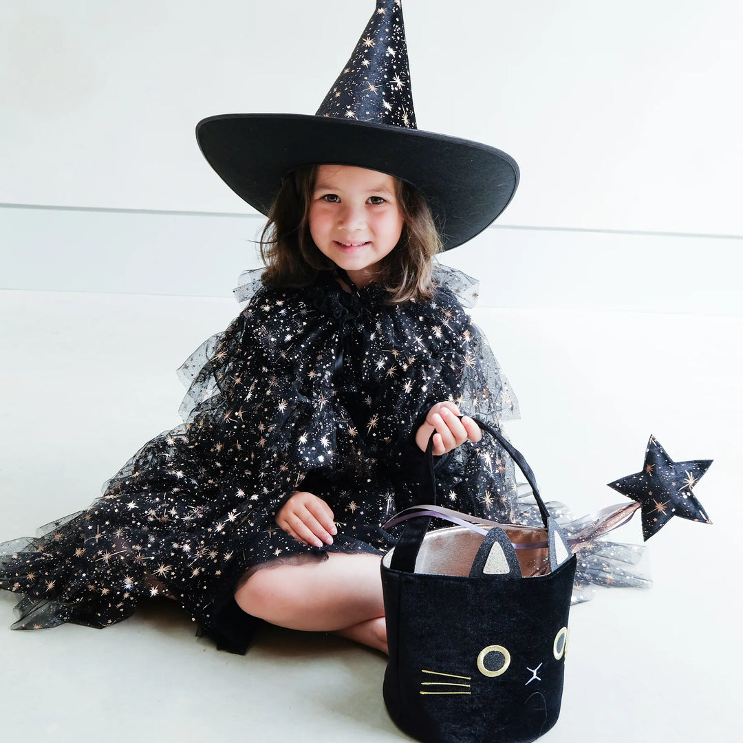 Mimi & Lula -  Cat Trick or Treat Bag - Mabel & Fox