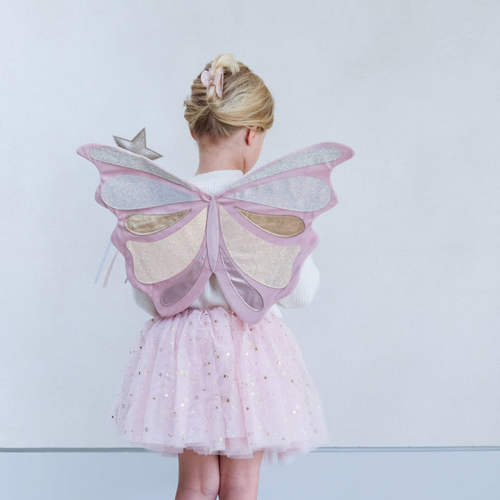 Mimi & Lula - Emmelina Fairy Wings - Pink - Mabel & Fox