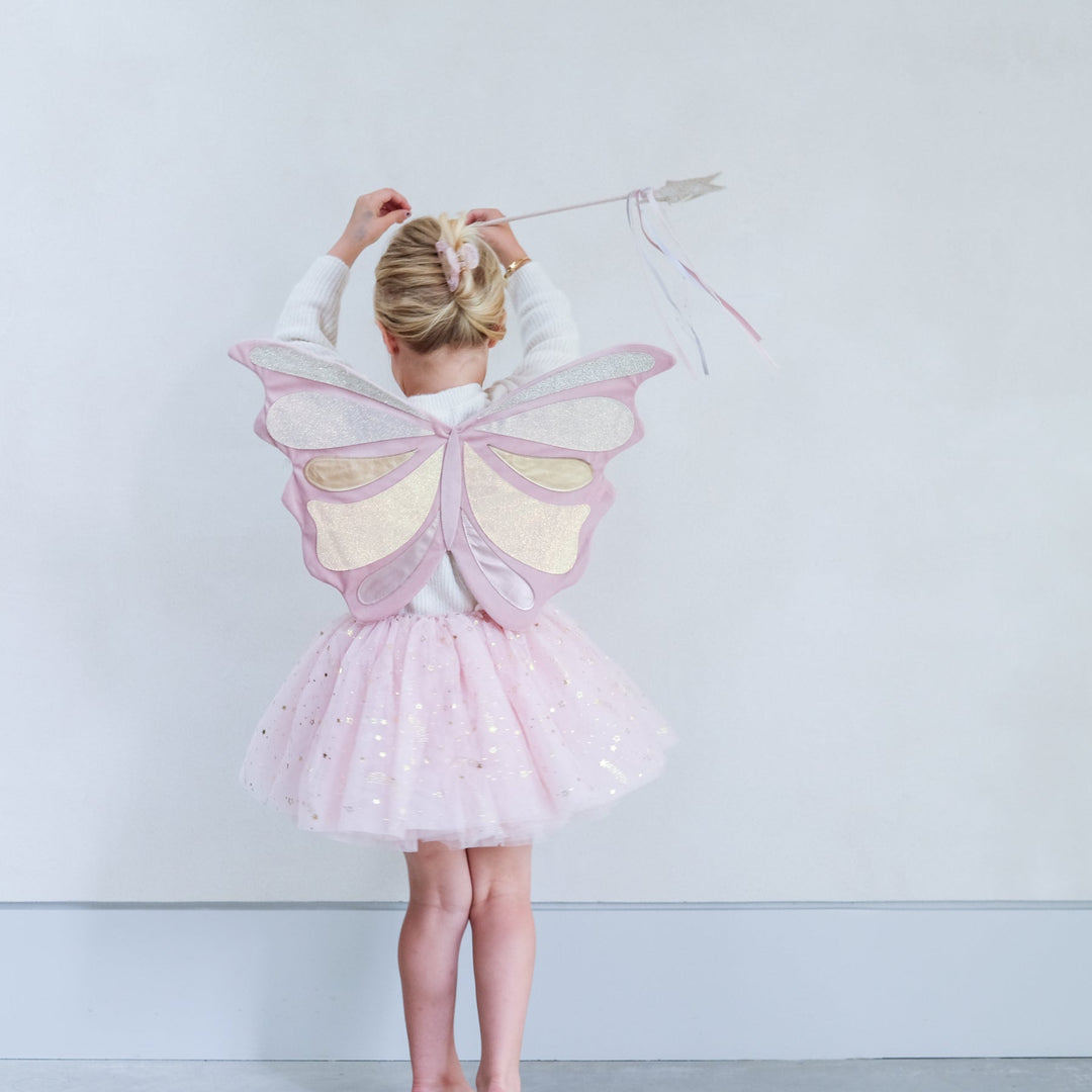 Mimi & Lula - Emmelina Fairy Wings - Pink - Mabel & Fox