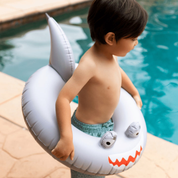 Swim Essentials - Animal Swim Ring - Grey Shark - 55cm