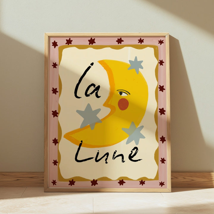 Lara & Kin - Art Print - La Lune