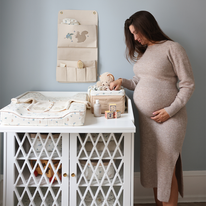 Cam Cam Copenhagen - Changing Cushion - Blueberries - Mabel & Fox