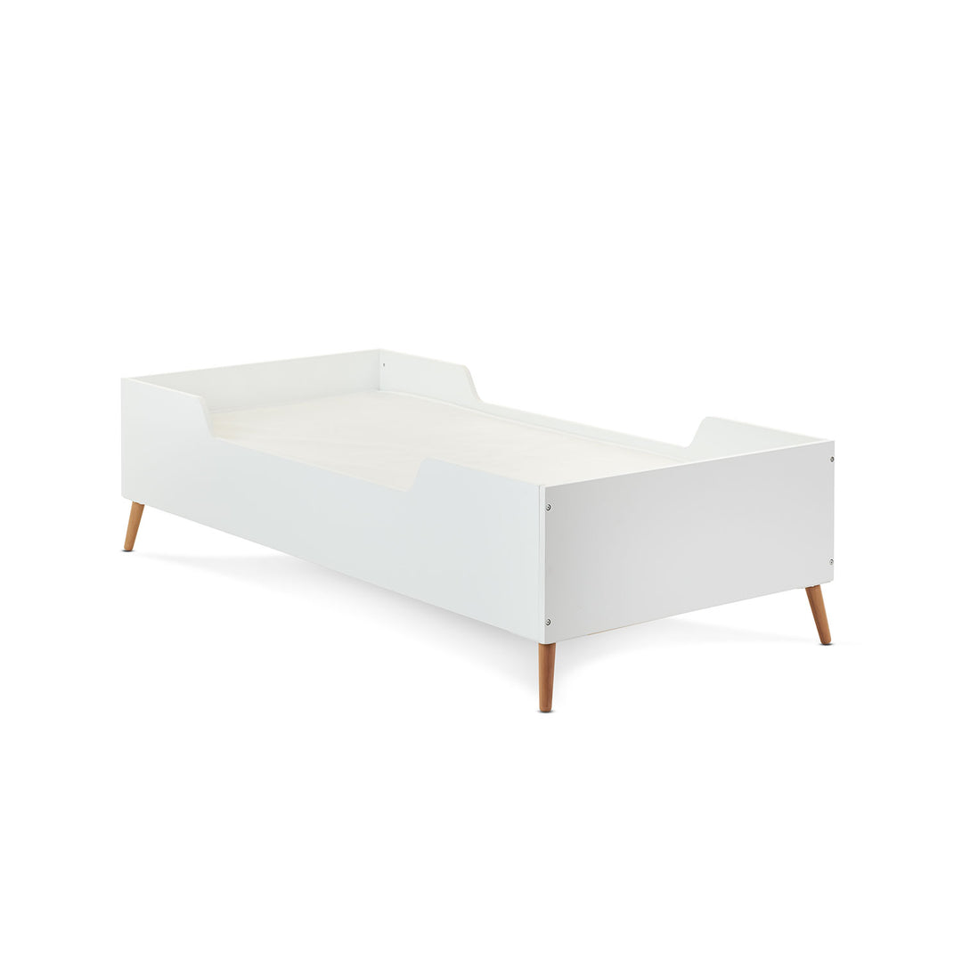 OBaby - Maya Single Bed - White with Natural