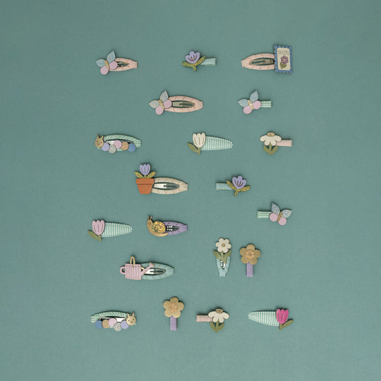 Mimi & Lula – Tulip Stripe Mini Clic Clacs - Mabel & Fox