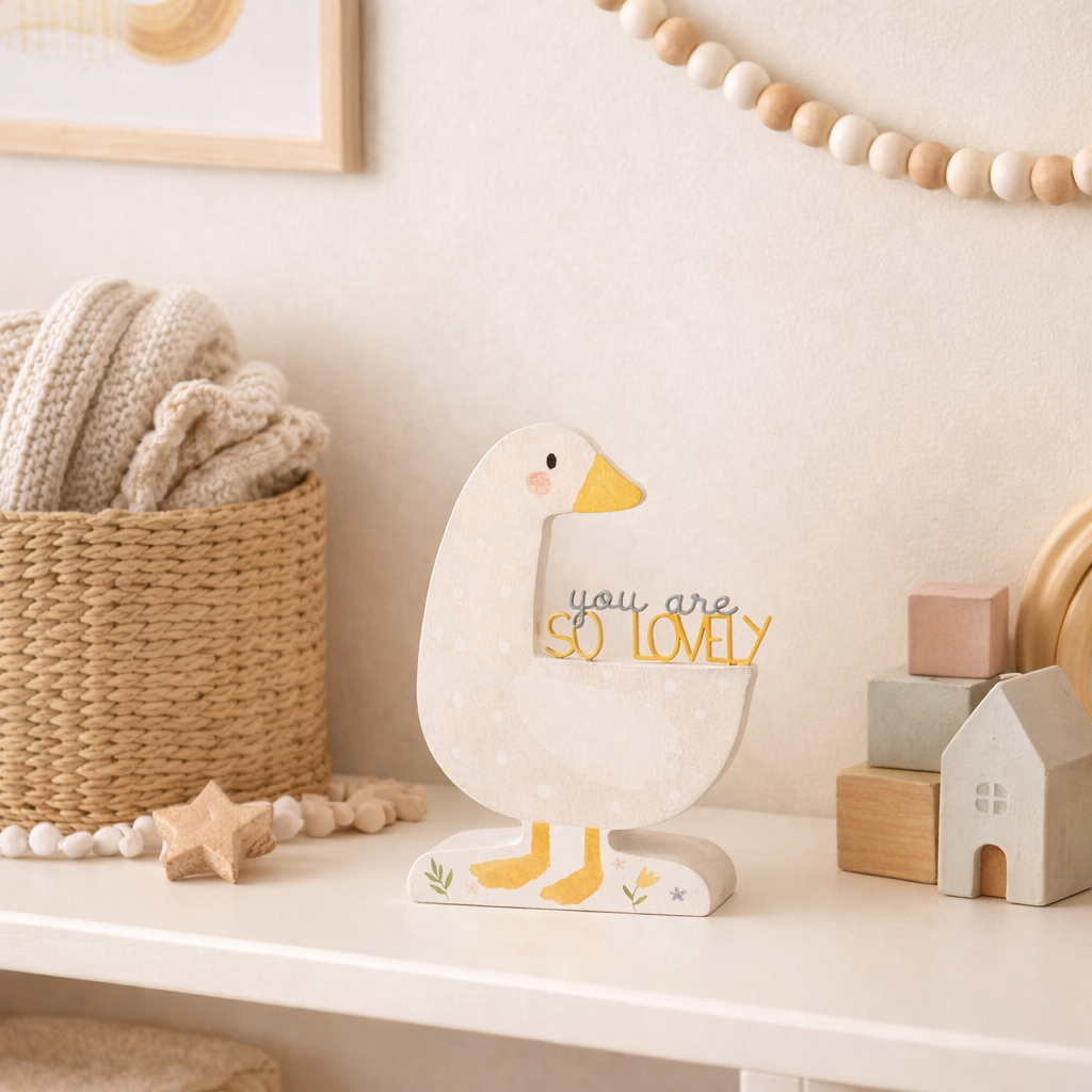 Mabel & Fox - Goose Plaque - You are so Lovely - Mabel & Fox