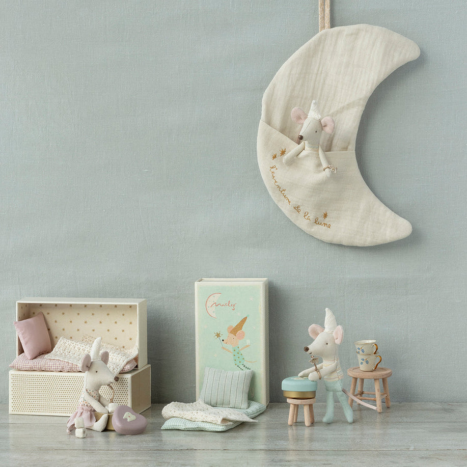 Maileg - Nursery Decoration - Moon L'aventure de la Lune