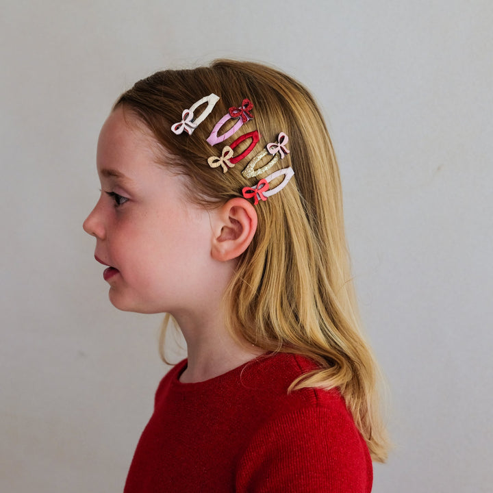 Mimi & Lula - Mini Hair Clips - Cutesy Bow