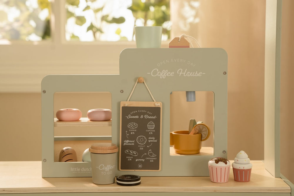 Little Dutch - Wooden Coffee Corner - Mabel & Fox