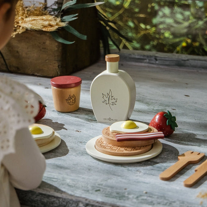 Coco Village - Wooden Brunch Set