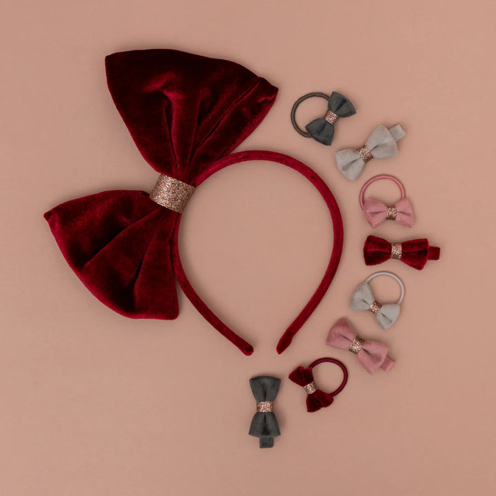 Mimi & Lula - Giant Velvet Bow Alice