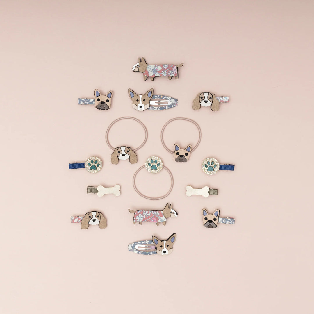Mimi & Lula - Ponies Hair Ties - Doggy (6 Pack)