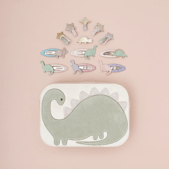 Mimi & Lula - Mini hair Clips -Dreamer Dino (8 Pack)