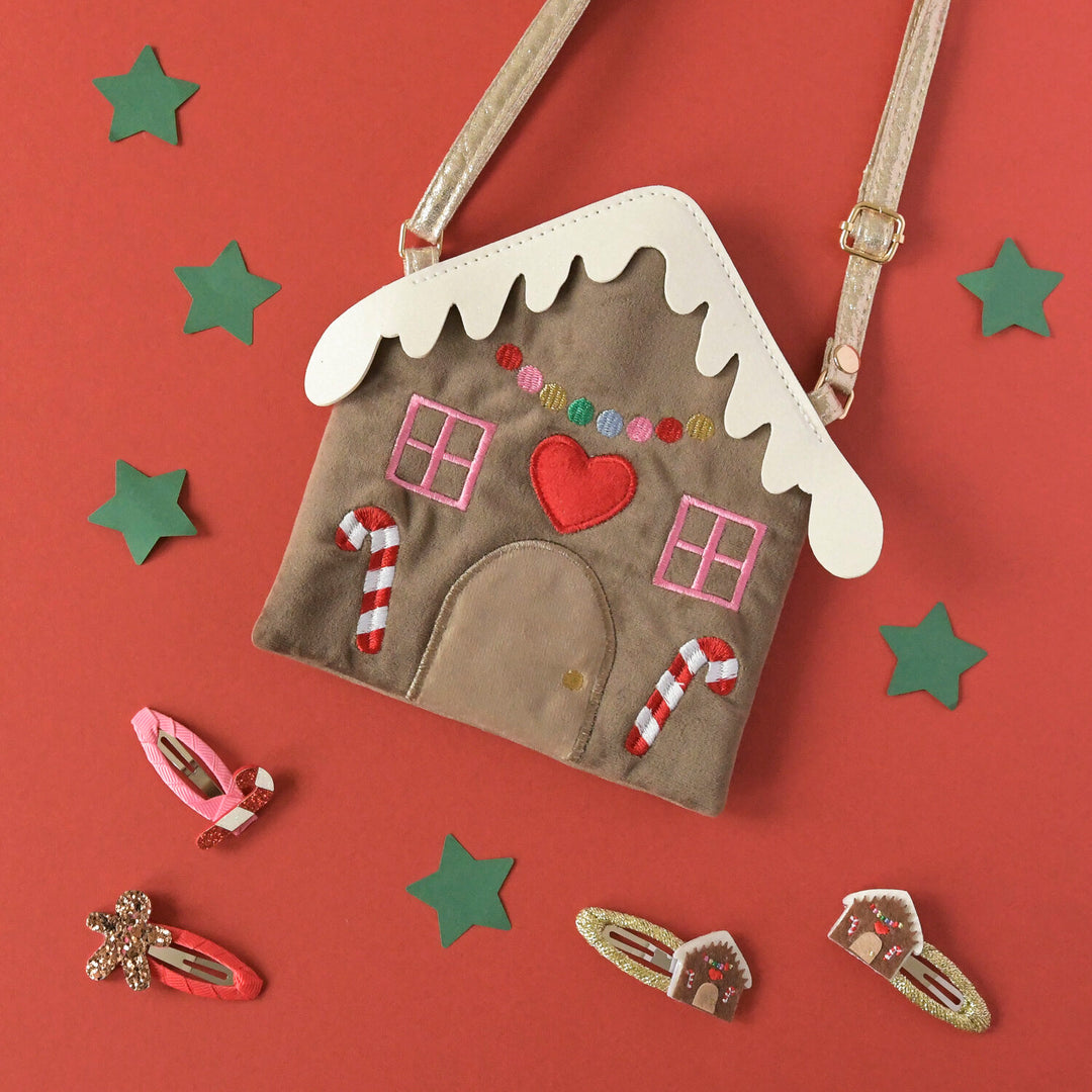 Rockahula - Gingerbread House Hair Clips