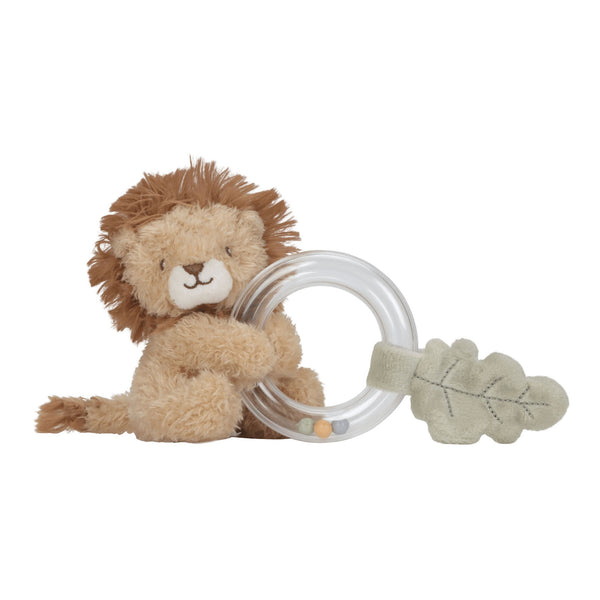 Little Dutch – Ring Rattle – Safari Friends Lion - Mabel & Fox