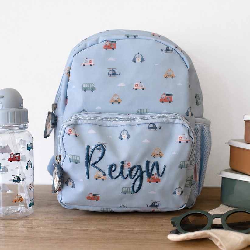 Tutete - Personalised Children's Backpack - City Cars
