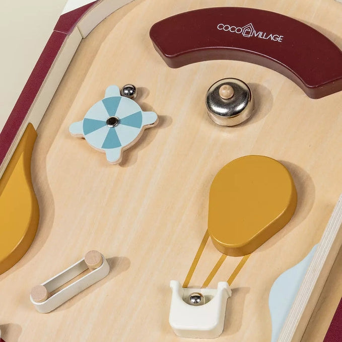 Coco Village - Wooden Play Pinball Machine
