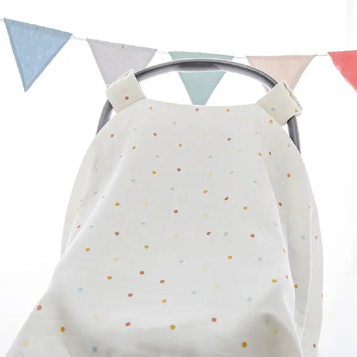 Gloop! - Car Seat Protector - Coloured Confetti