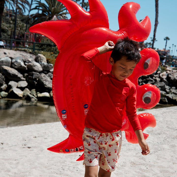 Swim Essentials - Animal Lie On Float - Crab - 140cm