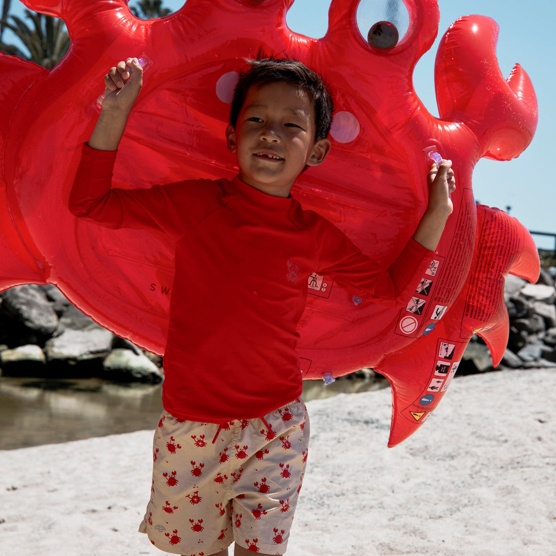 Swim Essentials - Animal Lie On Float - Crab - 140cm