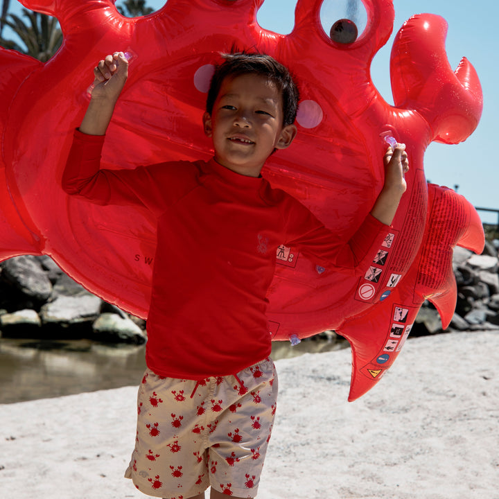 Swim Essentials - Animal Lie On Float - Crab - 140cm