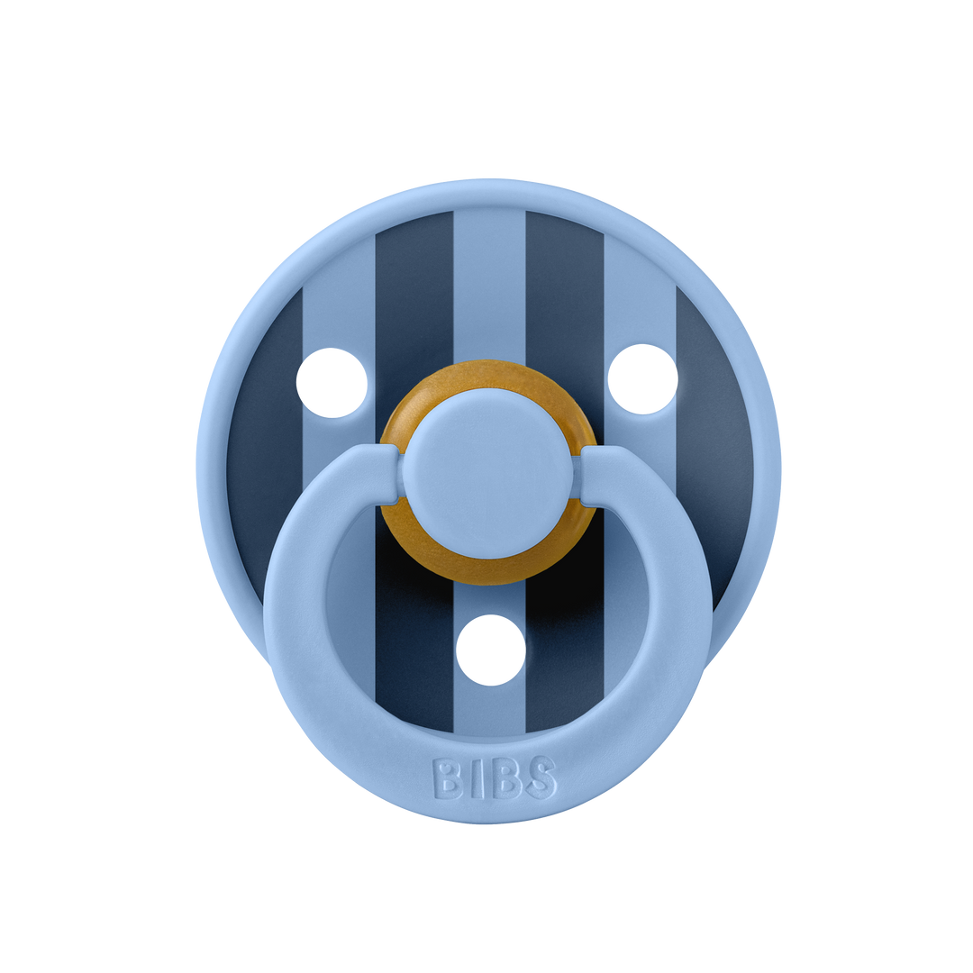 Bibs - Studio Colour Pin Pacifier - Sky Blue - Mabel & Fox