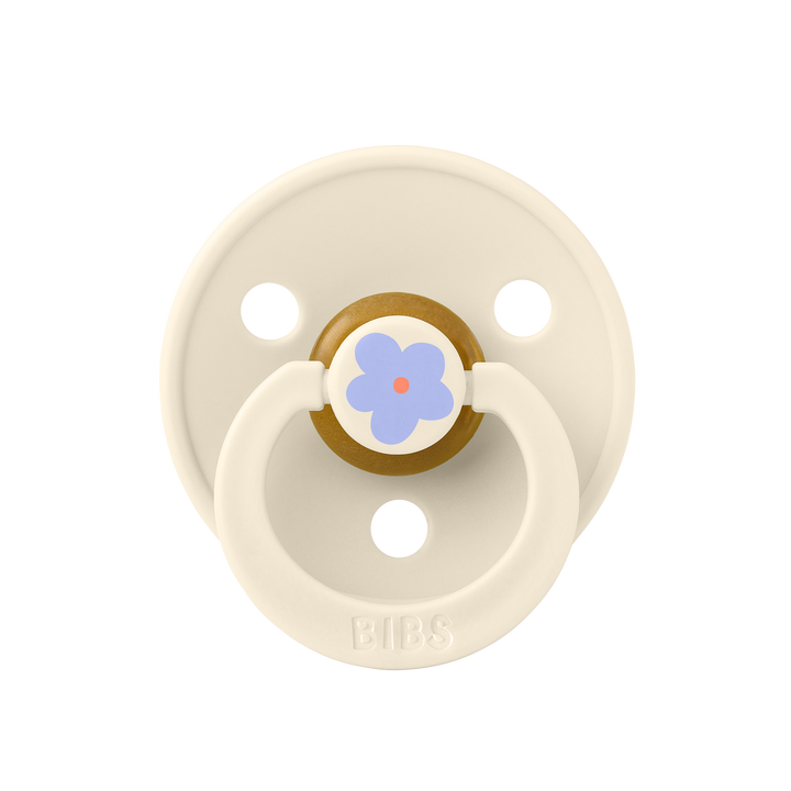 Bibs - Studio Colour Jasmine Pacifier - Ivory - Mabel & Fox