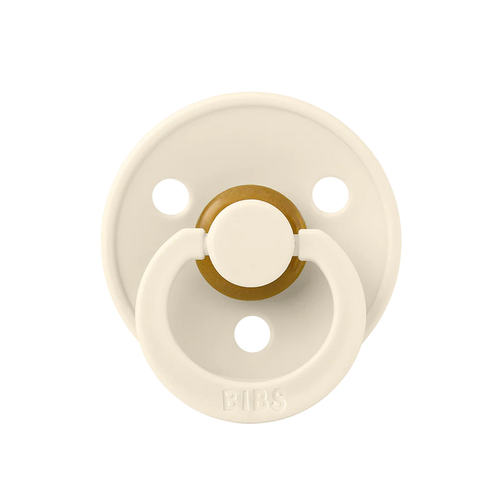 Bibs - Colour Pacifier - Ivory - Mabel & Fox
