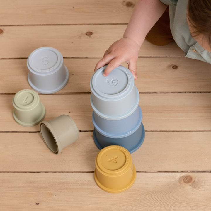 Little Dutch - Stacking Cups - Blue