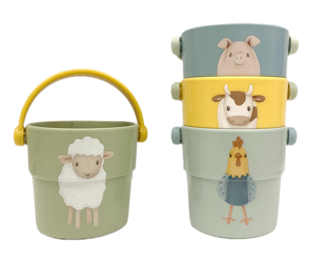 Little Dutch - Bath Cups - Little Farm