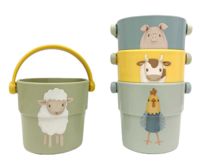 Little Dutch - Bath Cups - Little Farm