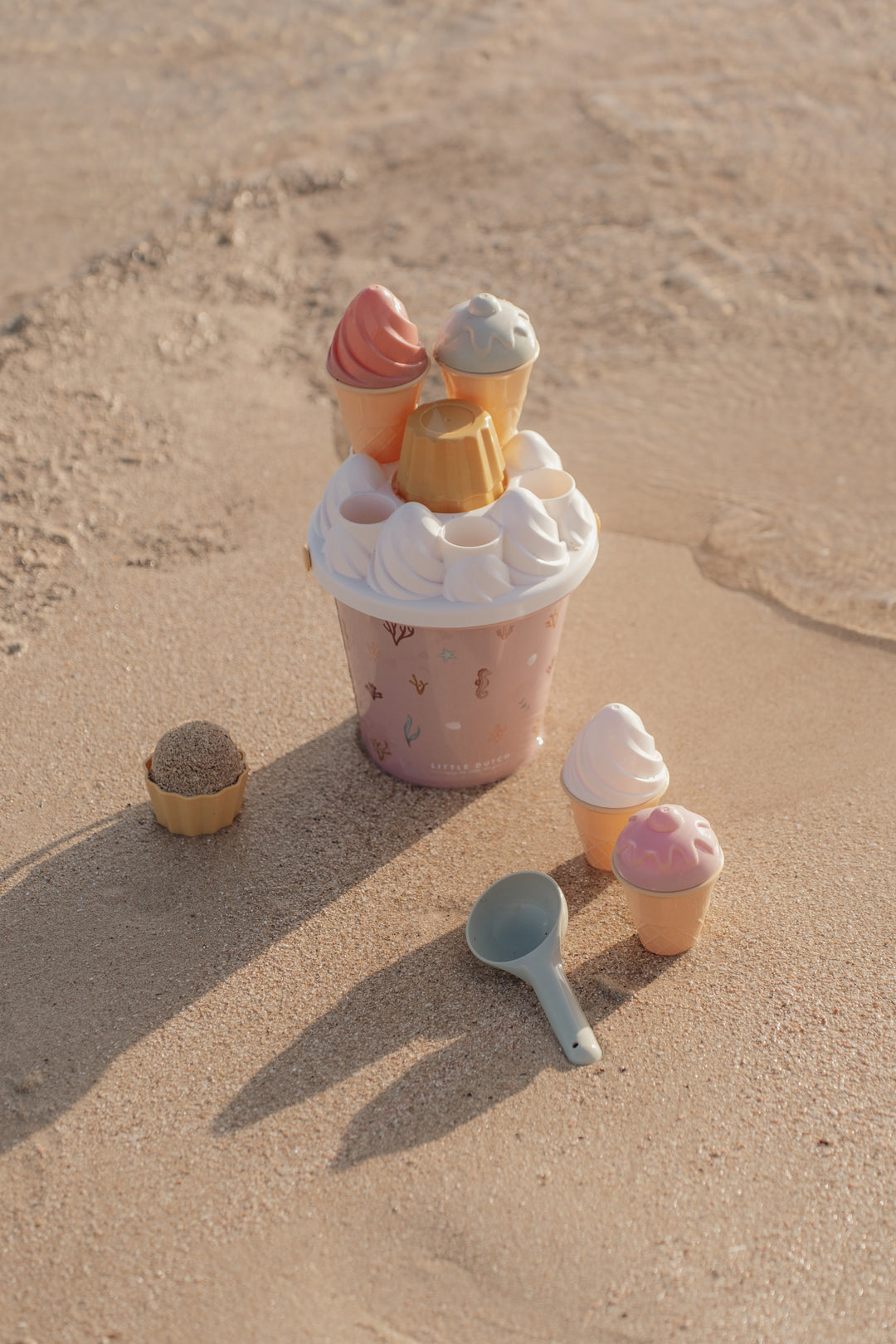 Little Dutch - Ice Cream Bucket Set - Ocean Dreams Pink