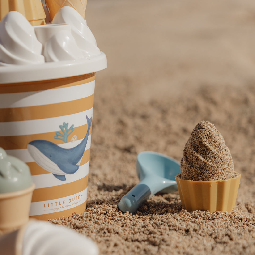 Little Dutch - Ice Cream Bucket Set - Ocean Dreams Blue