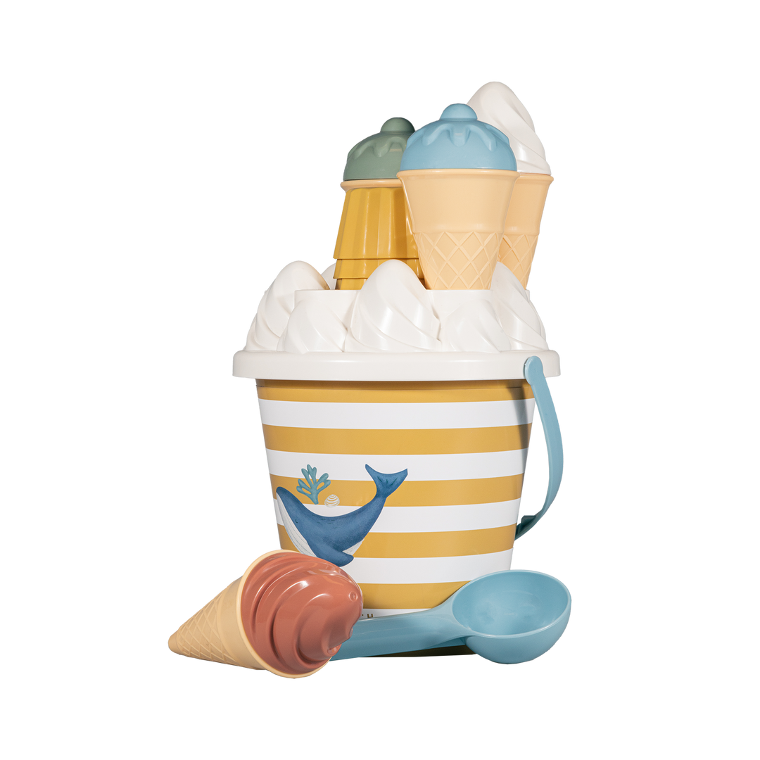 Little Dutch - Ice Cream Bucket Set - Ocean Dreams Blue