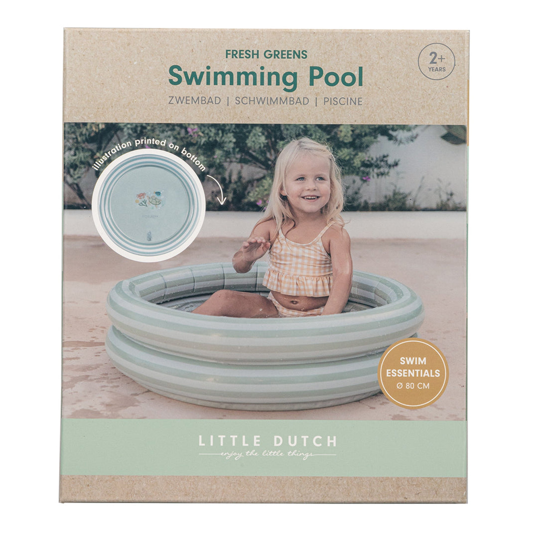 Little Dutch - 80cm Swimming Pool - Fresh Greens