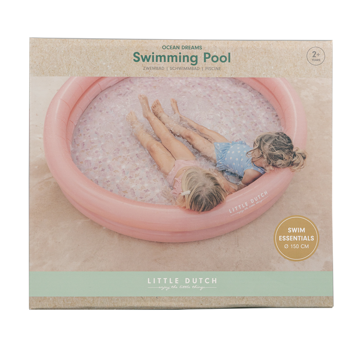 Little Dutch - 150cm Swimming Pool - Ocean Dreams Pink