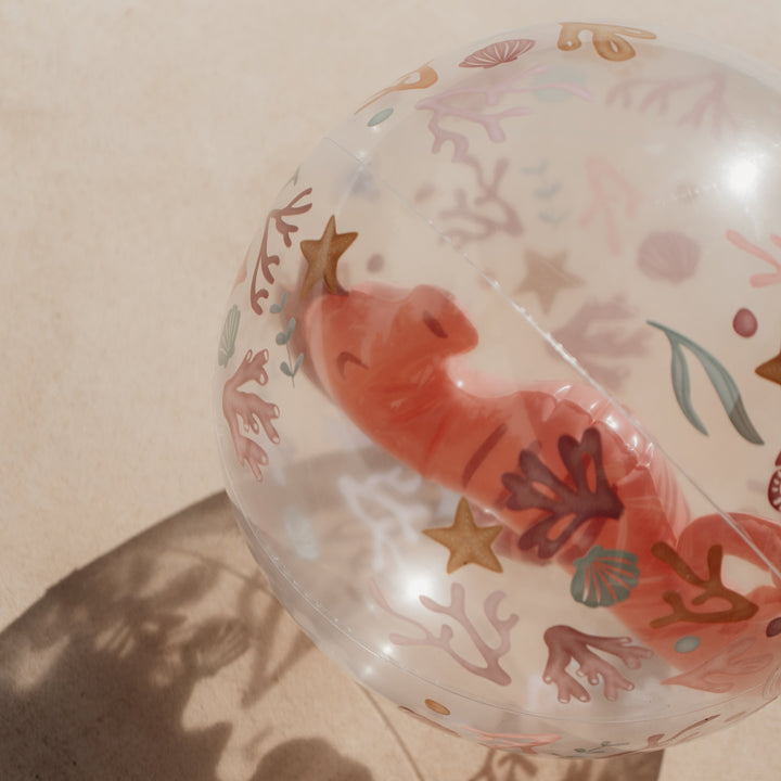 Little Dutch - 3D Beach Ball - Ocean Dreams Pink - Mabel & Fox