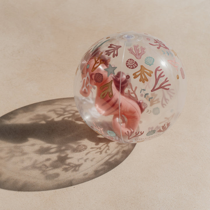 Little Dutch - 3D Beach Ball - Ocean Dreams Pink - Mabel & Fox