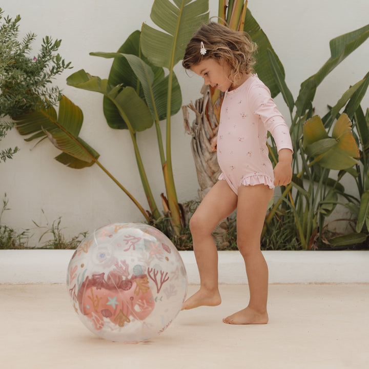 Little Dutch - 3D Beach Ball - Ocean Dreams Pink - Mabel & Fox
