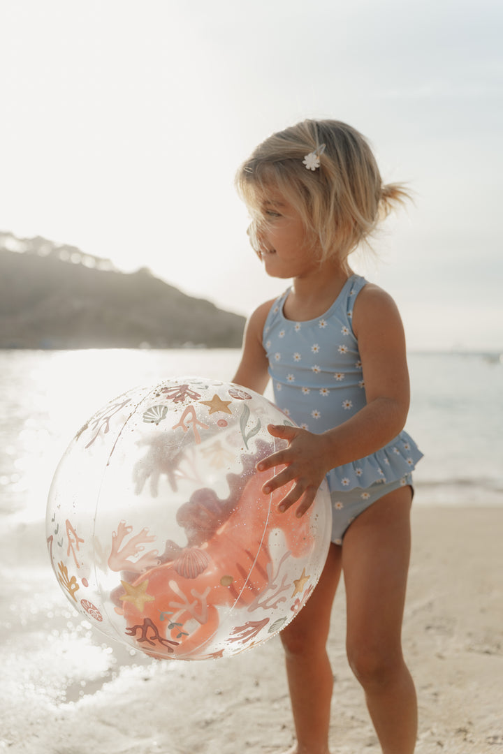 Little Dutch - 3D Beach Ball - Ocean Dreams Pink