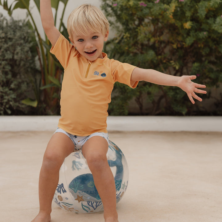 Little Dutch - 3D Beach Ball - Ocean Dreams Blue - Mabel & Fox